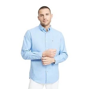 Big & Tall Tommy Hilfiger - Flex End-On-End Button-Down Shirt